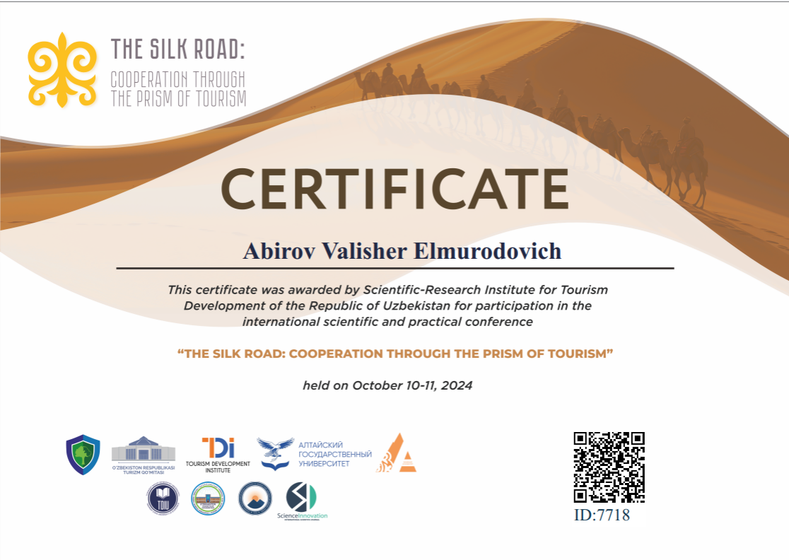 Изучение Этнотуристического Потенциала Байсунского Района